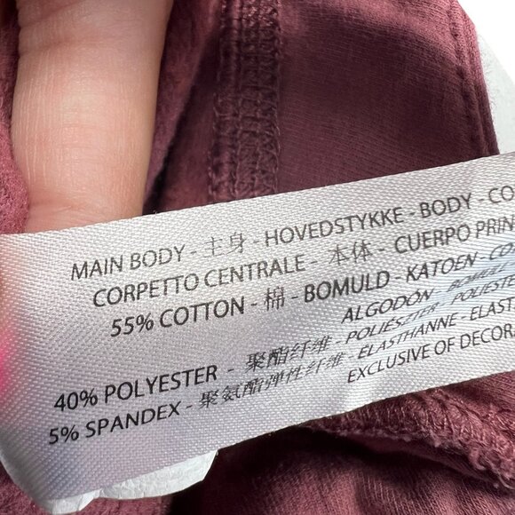 Ariat Women's Benicia Sweatshirt Raised Velvet Logo Blush Rose Size Medium - Picture 6 of 8